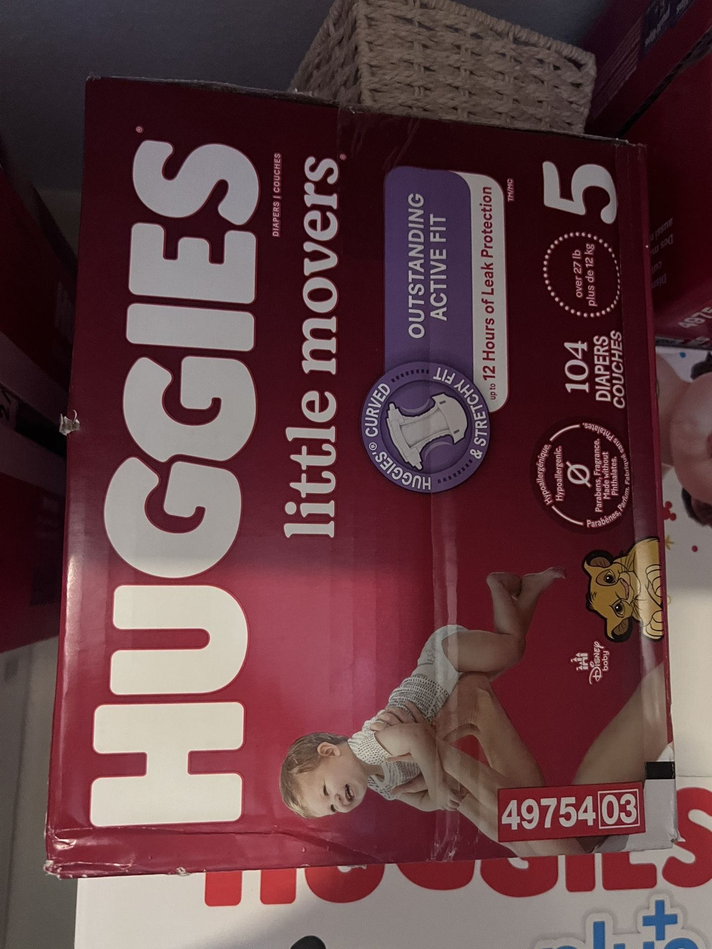 Huggies Little Movers Size 5