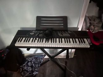 Rock jam keyboard and stool