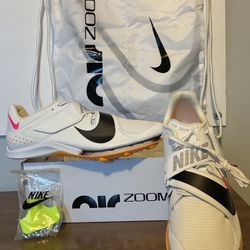 Nike Air Zoom Long Jump Elite Track Jumping Spikes CT0079-101 • Men's 9.5