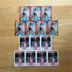 Lot of (14) David Robinson Rookie Basketball Cards ( 7 1990 Star Pics & 7 1990 Fleer) All Mint Condition!