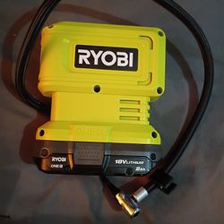 RYOBI 12V AIR COMPRESSOR 