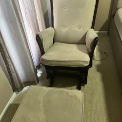Rocking Chair And Stool ( Moving Sale) 