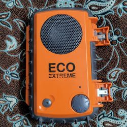 eco extreme portable: speaker orange tested 3.5mm jack