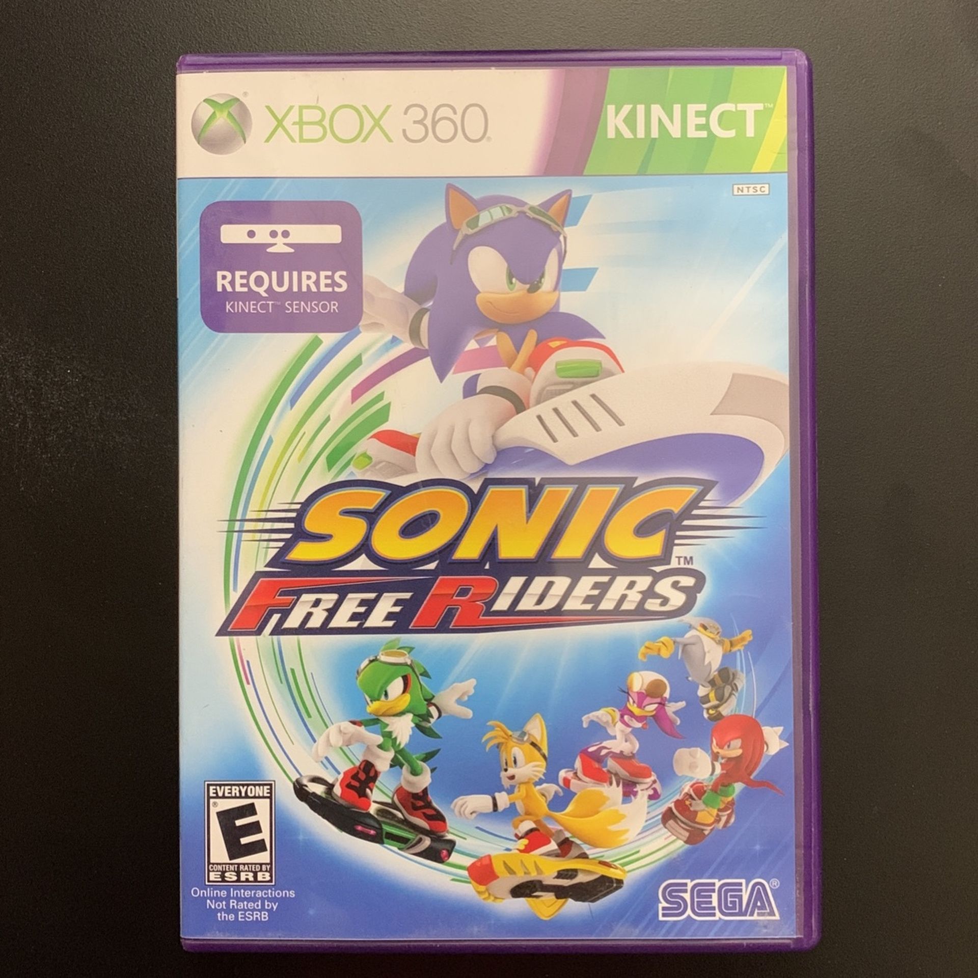 Xbox 360 Kinect Sonic Free Riders