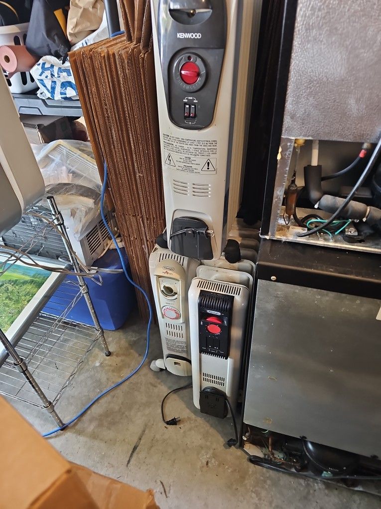 3 Great Space Heaters. 