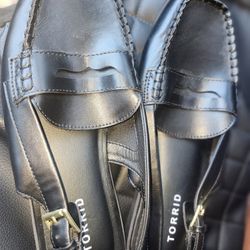 Women's Torrid Mock Toe Slingback LOAFER SIZE 8 WW