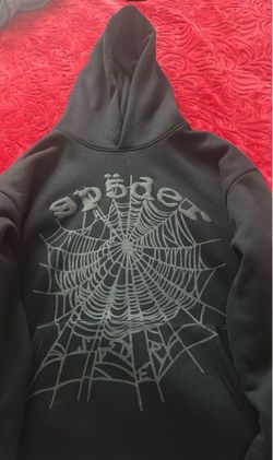 Black sp5der hoodie