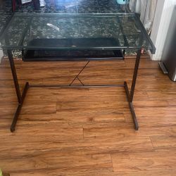 Glass Desk
