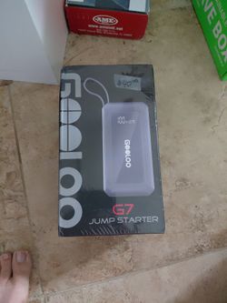 Brand new jump starter g7