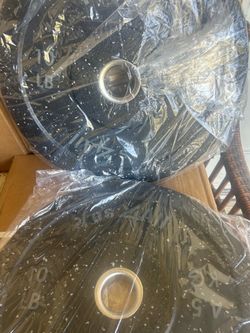 New pair of 10 pounds bumper weights