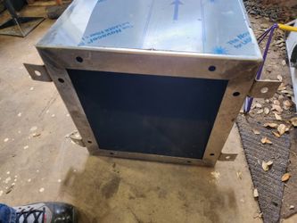 Stain less steel box 48x18x18 Stainless steel plate 41x41