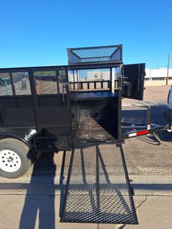 Landscaping trailer