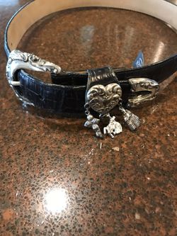 Ladies BRIGHTON leather belt