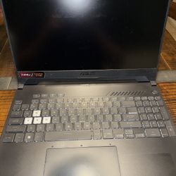 Gaming laptop Asus TUF 15 Ryzen RTX 144hz