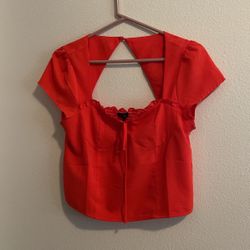 Orange shirt 