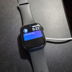 Apple Watch Series 5 GPS + Cellular, 44mm Space Gray Aluminum Case with Black Sport Band - Regular