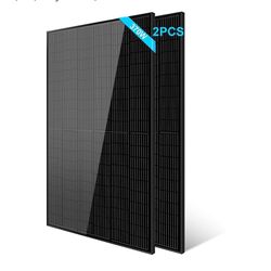 SUNGOLDPOWER 2pcs 370W Solar Panels Monocrystalline, Grade A Solar Cell, Waterproof IP68, High Efficiency Solar Panel On/Off Grid Supplies for Chargin