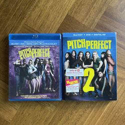 Pitch Perfect & Pitch Perfect 2 Blu-ray DVD Movies