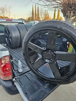 Dub baller rims & tires