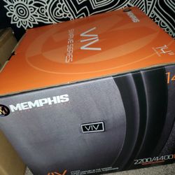 2 MEMPHIS VIV 14 INCH Subwoofers 2200watts/RMS