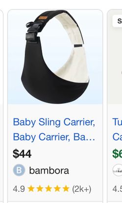 Bambora Baby Sling Carrier