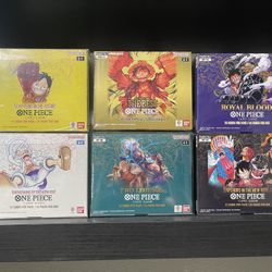 One piece card game Boxes