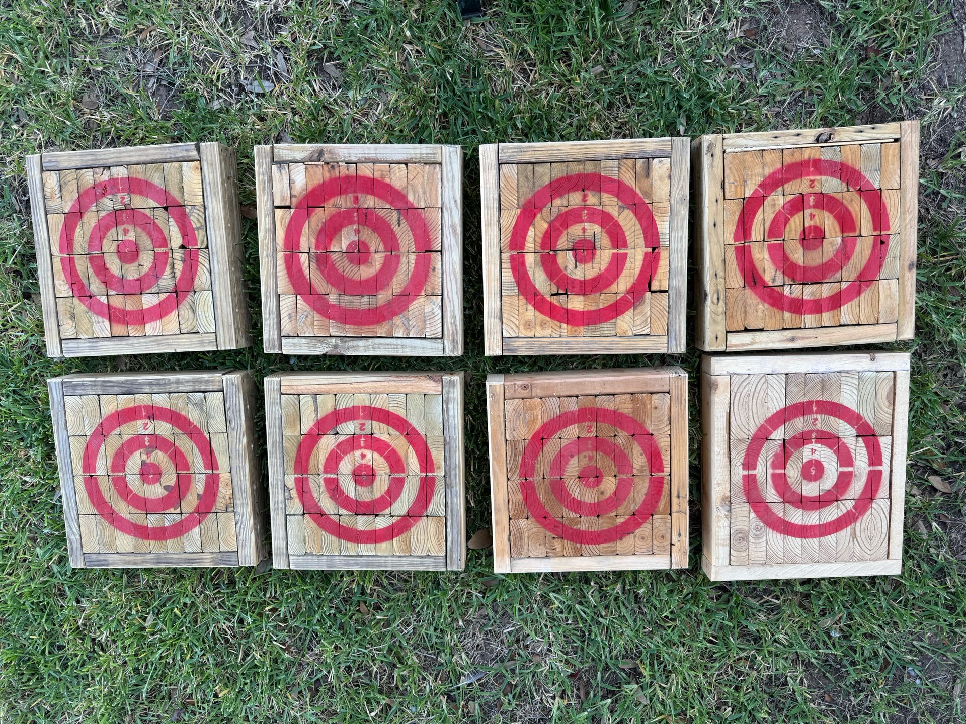 Axe & Knife Throwing Wooden End Grain Targets