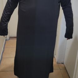 Black robe for costume $35 One Size Fits Most