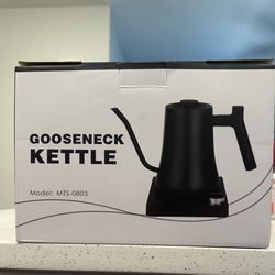 Gooseneck Electric Kettle — Like New!