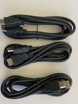 3 x 8 FT HDMI to HDMI Cable Cord Adapter