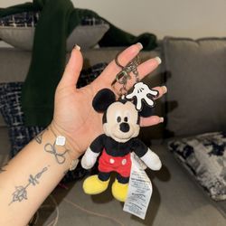 Disney Mickey Plush Keychain 