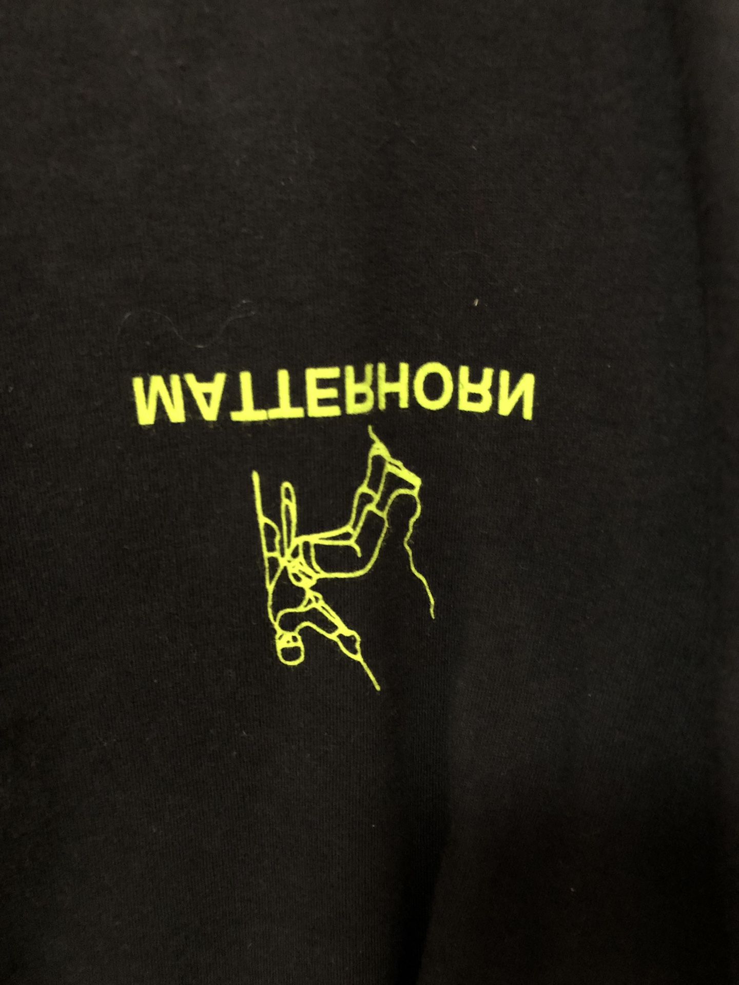 Vetements hot sale matterhorn hoodie