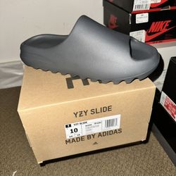 Yeezy Slide Salt Grey Brand New Size 10