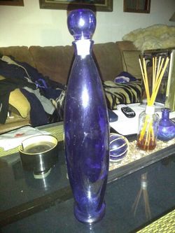 Cobalt Blue Collectible bottle.