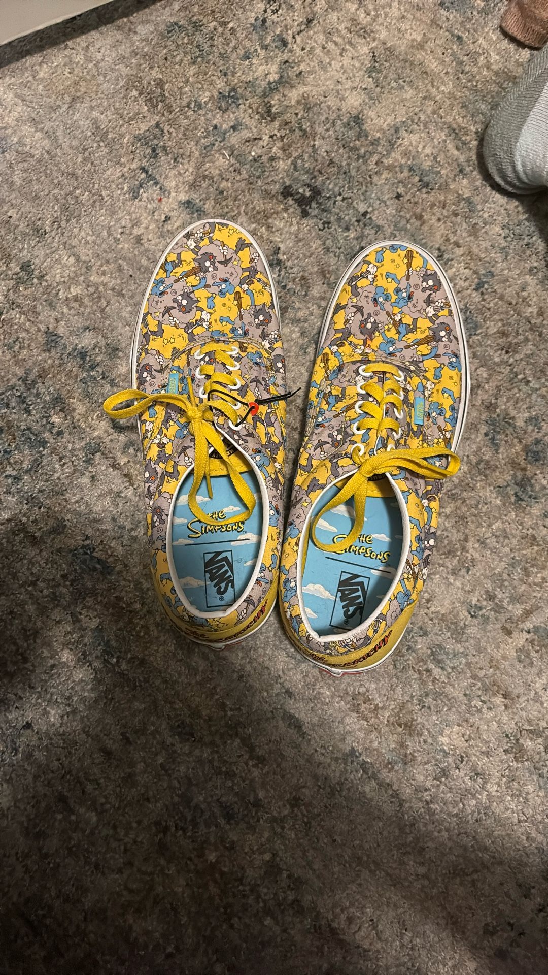 simpson cartoon van shoes