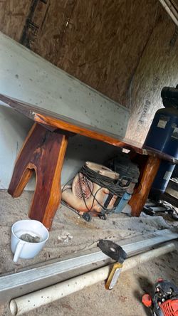 Cedar table