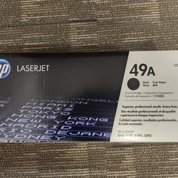 Brand New HP 49A Toner & CAT 6 Cables
