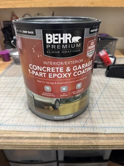 BEHR Concrete and Garage 1-Part Epoxy Coating - Terra Brick