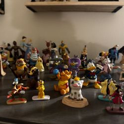 Disney Character Figurines (Plastic)