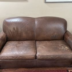 Leather  Couch