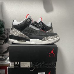 Air Jordan 3 "Black Cement"