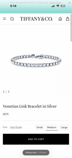 Tiffany Venetian Link Bracelet