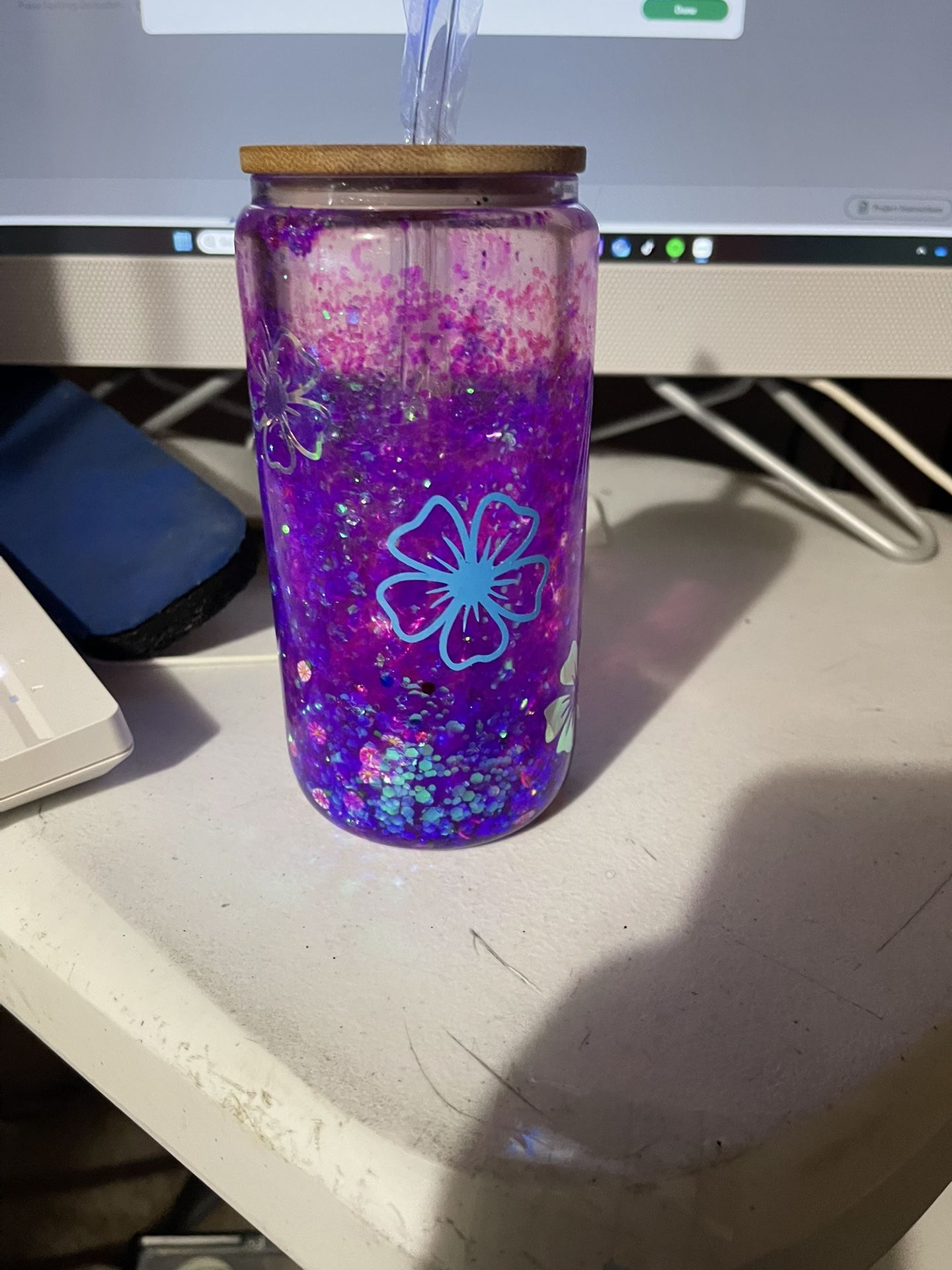 Custom Snow Globe Tumblers