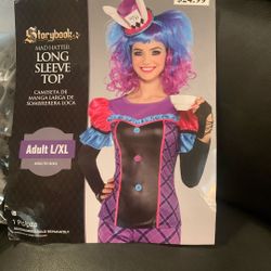 Mad Hatter Long Sleeve Top