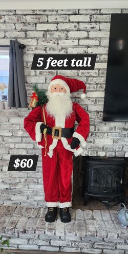 5 ft Santa Decor