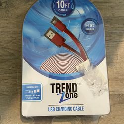 IPhone 5,6 SCA  eries, IPad, IPod 10 FT USB Charging Cable 