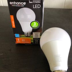 Light bulb 3 Way