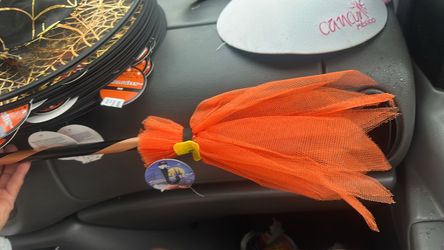 Witch broom costume