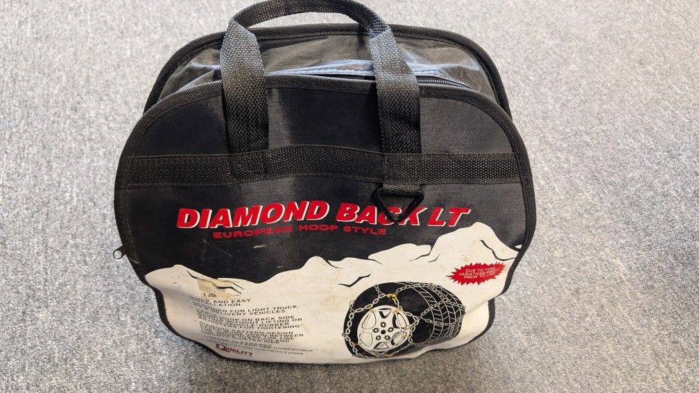 Tire Chains. Diamond Back LT #2514