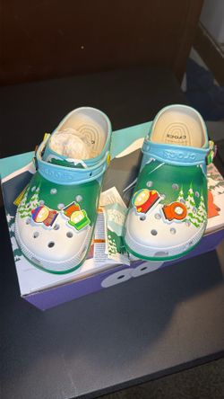 South Park x THE BOYS crocs BRAND NEW men's 8